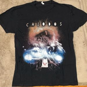 Distressed band tee- Chiodos